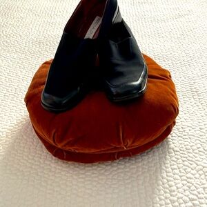 Vintage Daniel Pliner Black Leather Loafers